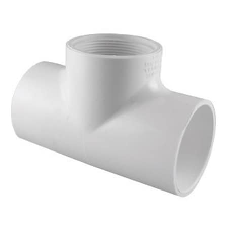 Charlotte Pipe And Foundry PVC024010600 0.5 in. SXSXFPT Sshedule 40 PVC Tee, 25PK 43142